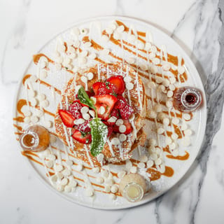 Illegal White Chocolate Pancakes